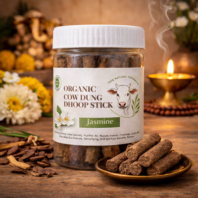 Jasmine Dhoop Sticks (Organic Cow Dung)