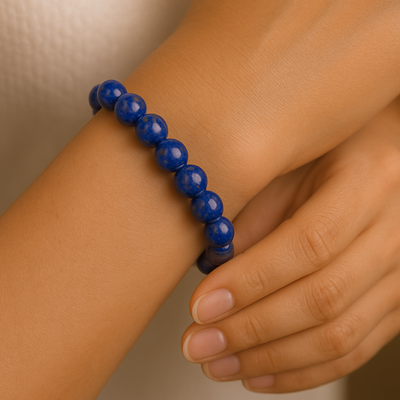 Stone of Wisdom Natural Lapis Lazuli Bracelet