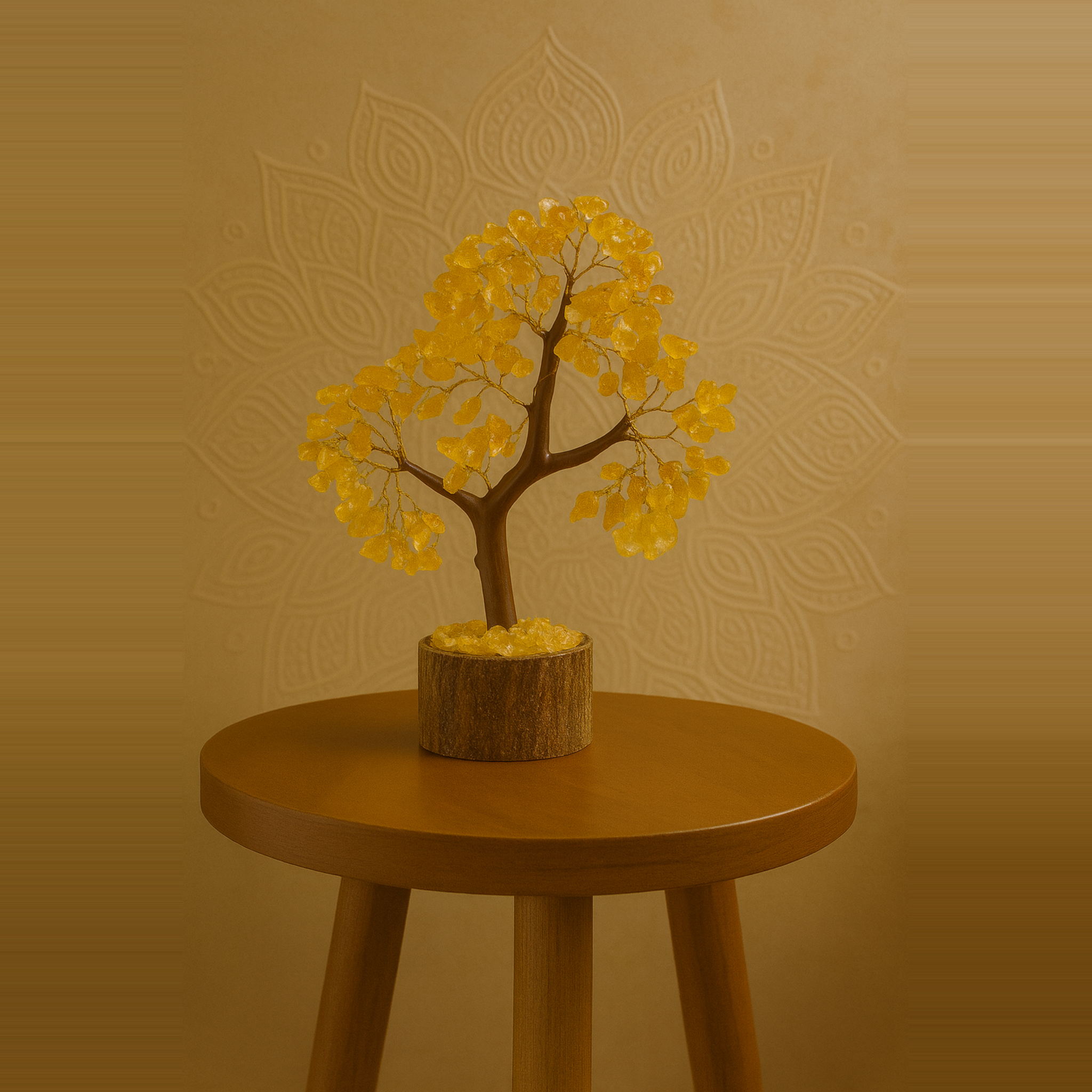 Natural Citrine Crystal Tree