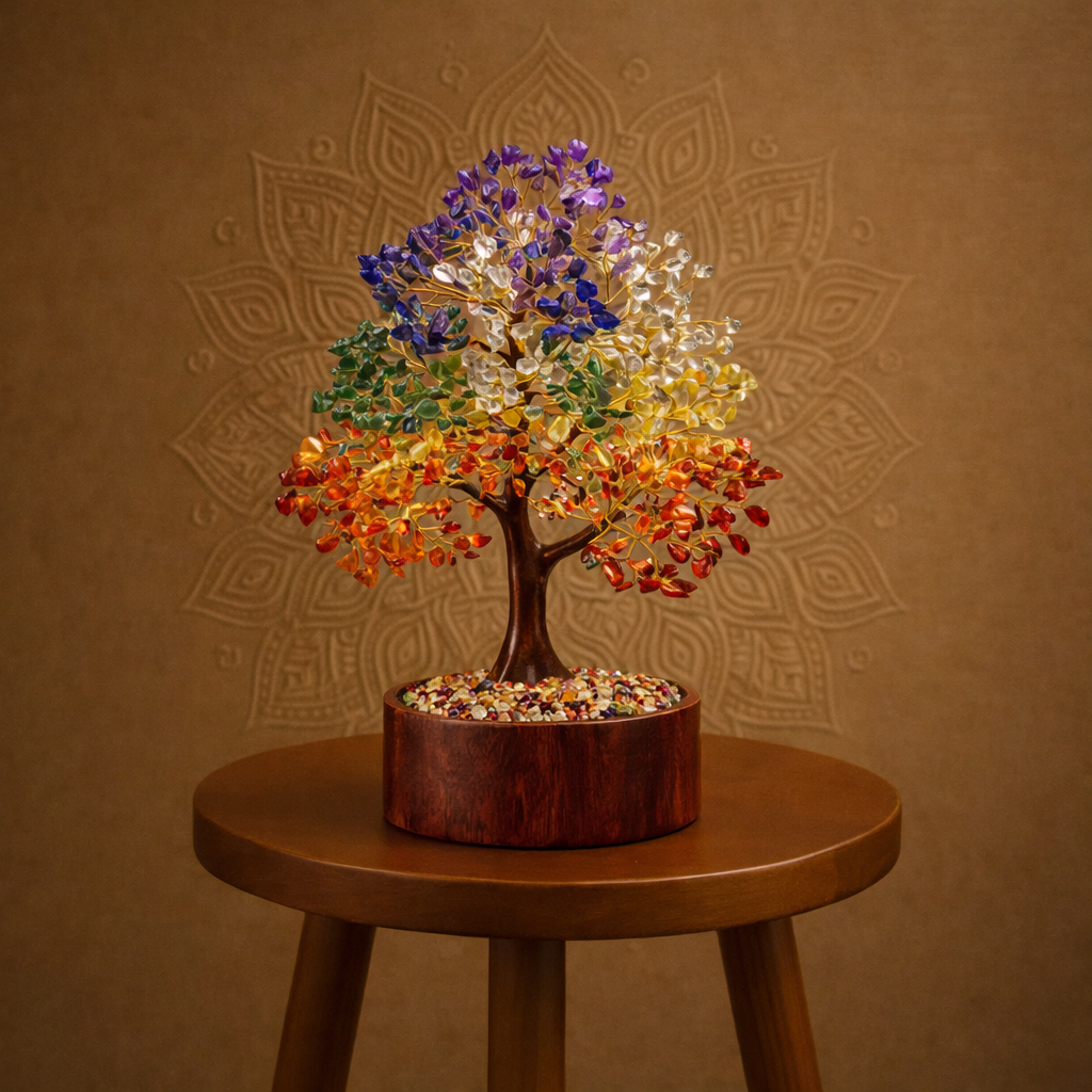 7 Chakra Crystal Tree