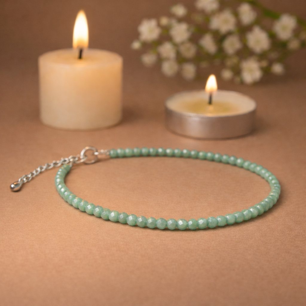 Amazonite Anklet