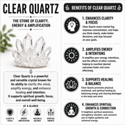 Original Clear Quartz (Sphatik) Bracelet for Healing & Clarity