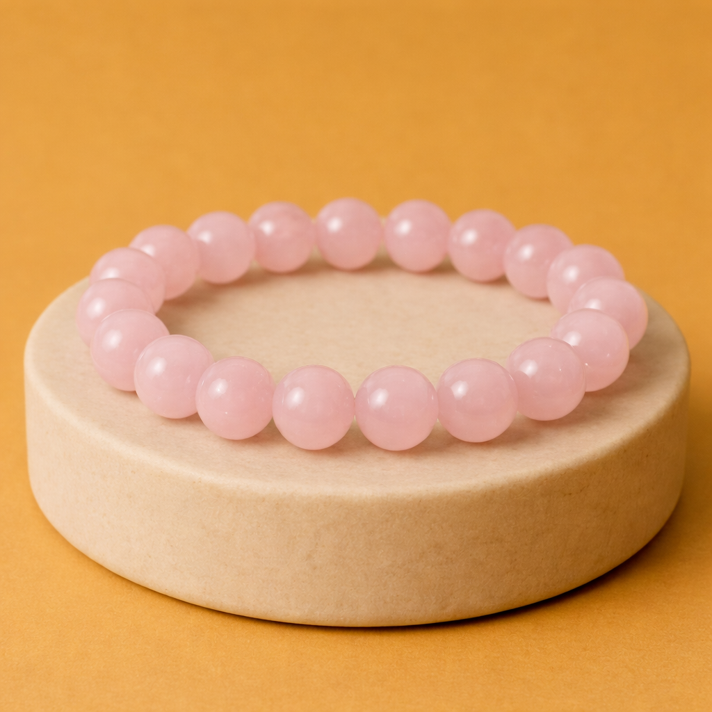 Original Rose Quartz Bracelet for Love Attraction & Relationships