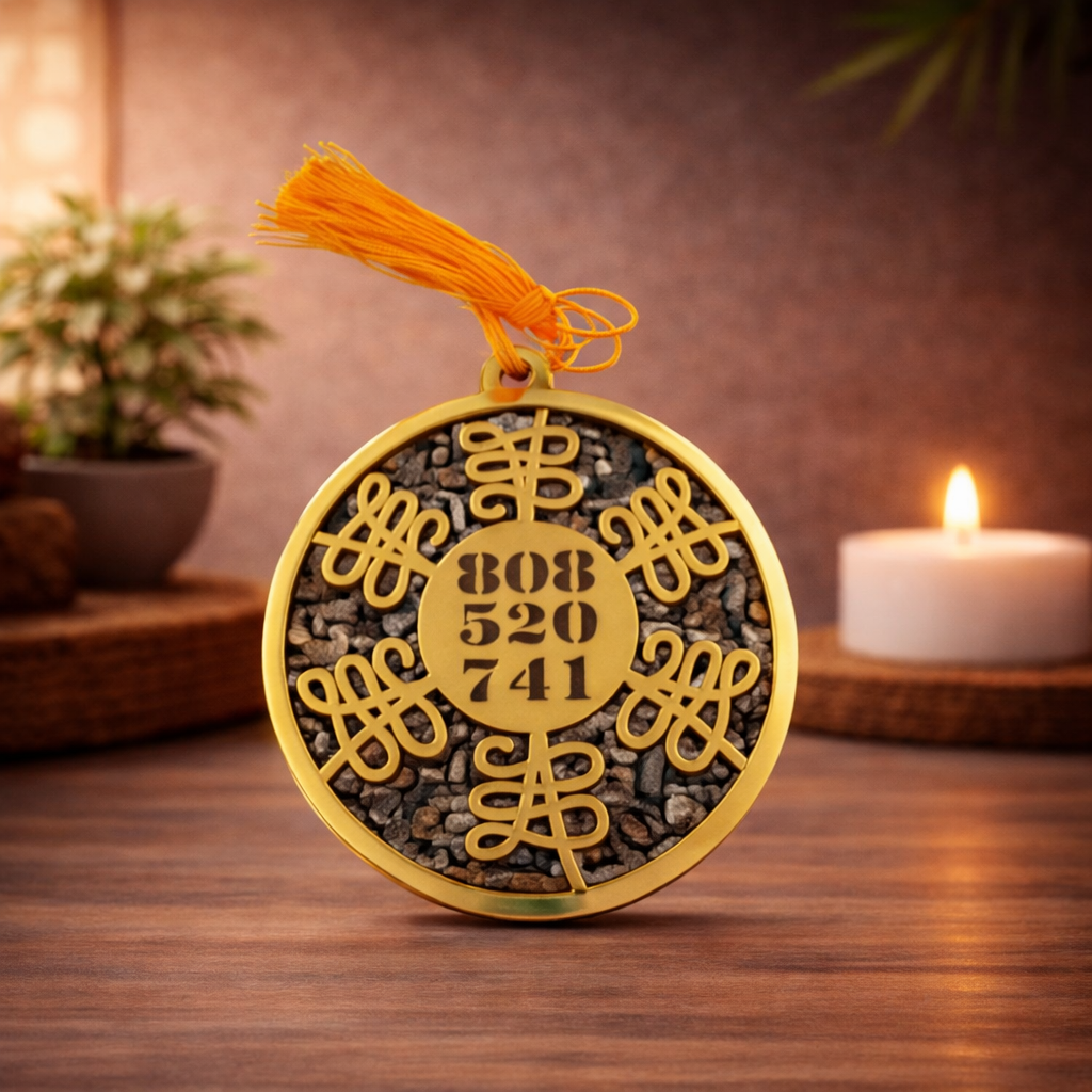 Zibu Symbol Pyrite Hanger