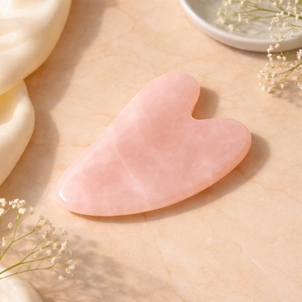 Rose Quartz Gua Sha