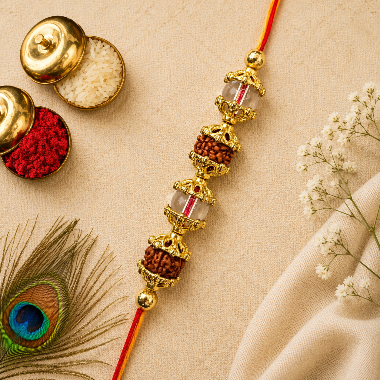 Rudraksha Rakhi