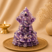 Amethyst Ganesha idol