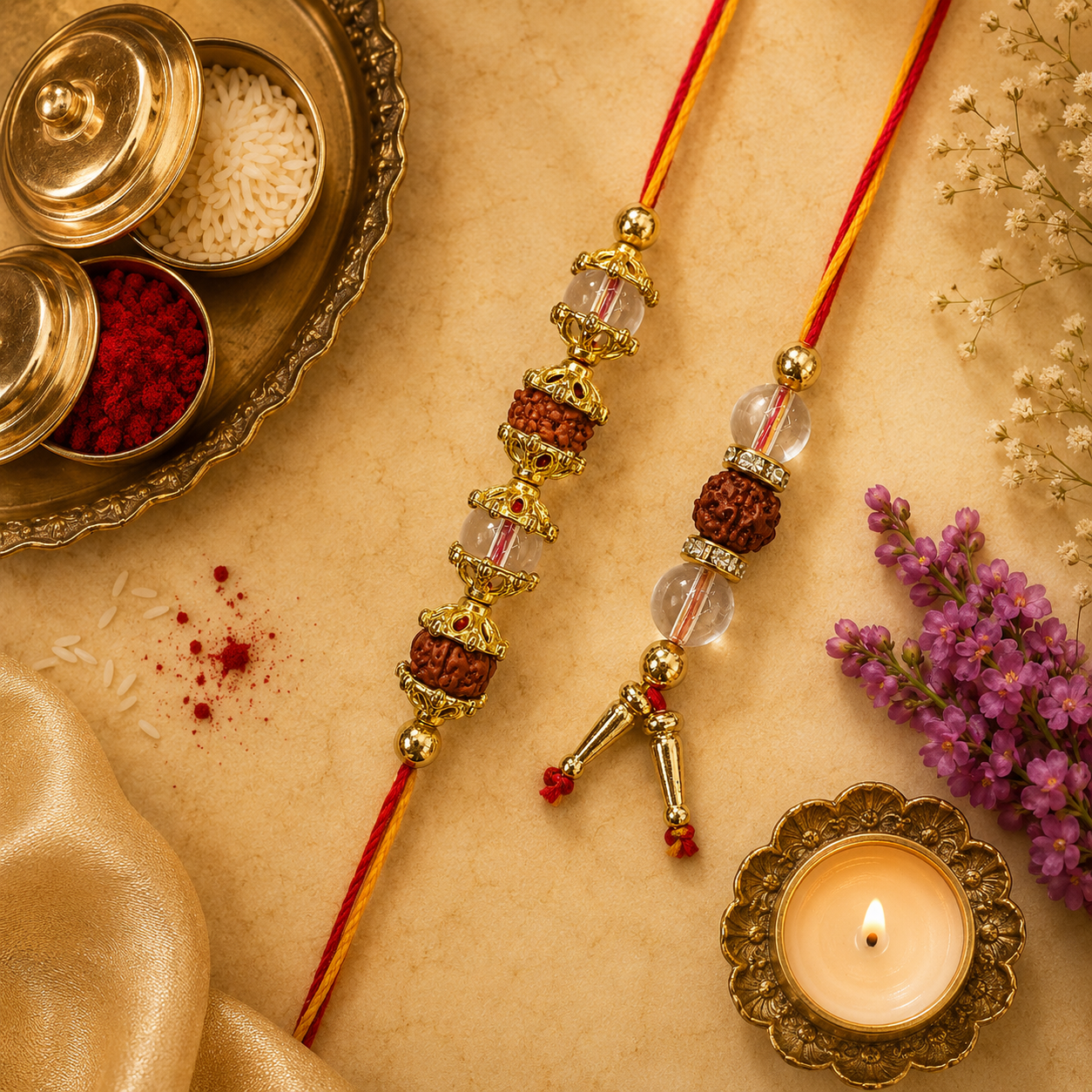 Rudraksha Rakhi