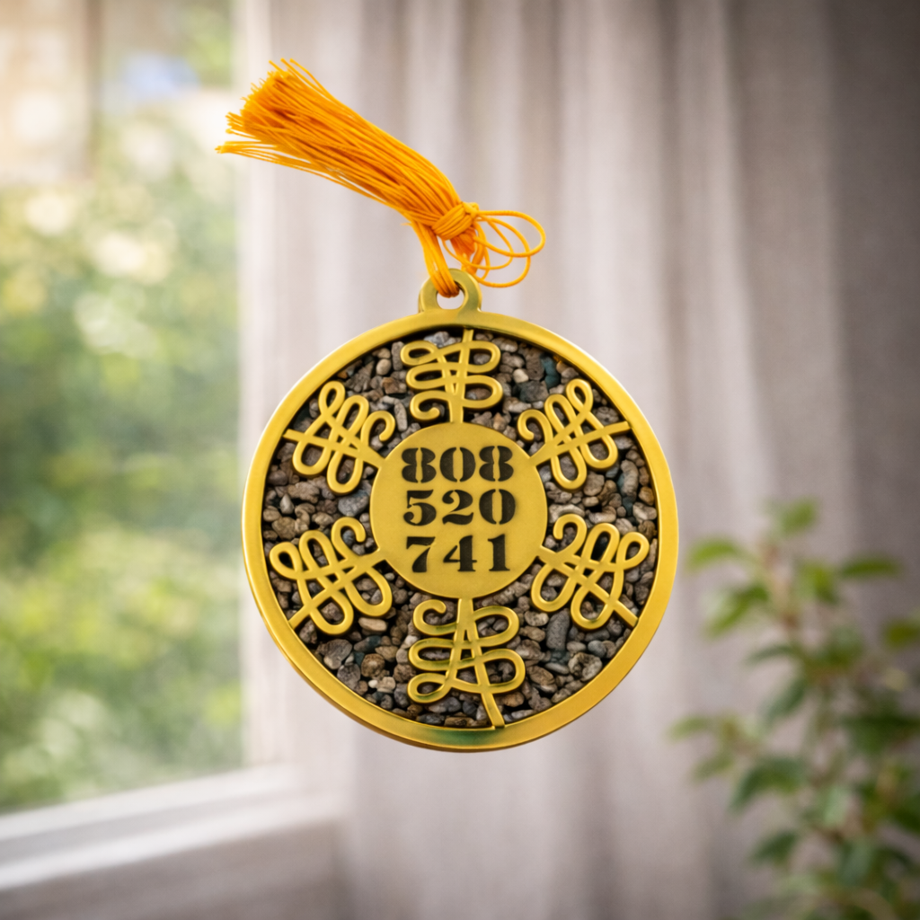 Zibu Symbol Pyrite Hanger