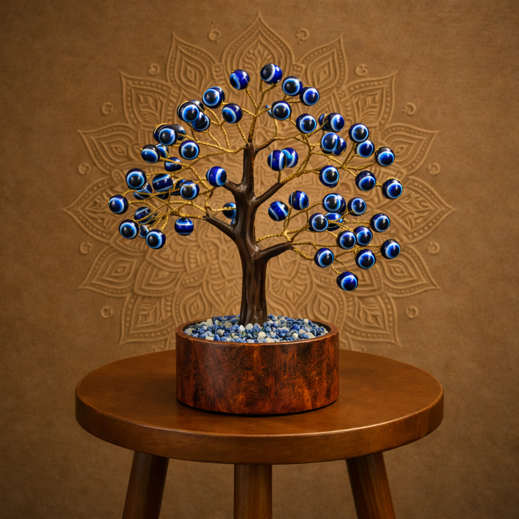 Evil eye Crystal Tree