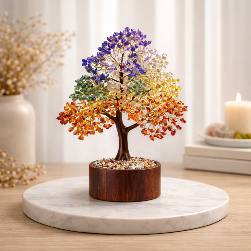 7 Chakra Crystal Tree