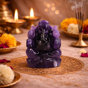 Amethyst Ganesh Ji Idol