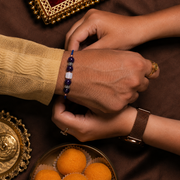 Amethyst & Moonstone Rakhi