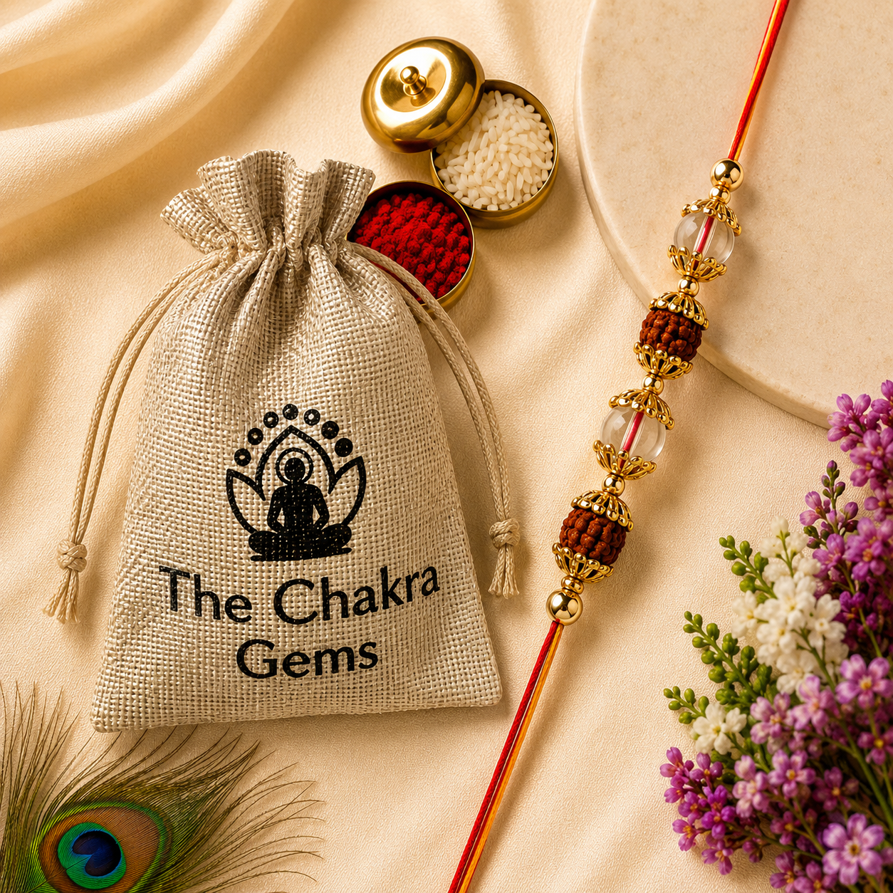 Rudraksha Rakhi