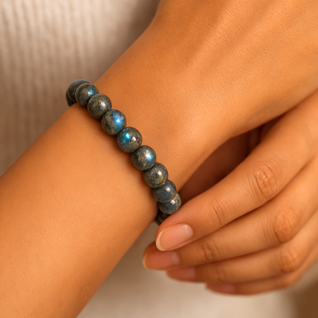 Labradorite Bracelet for Protection & Intuition