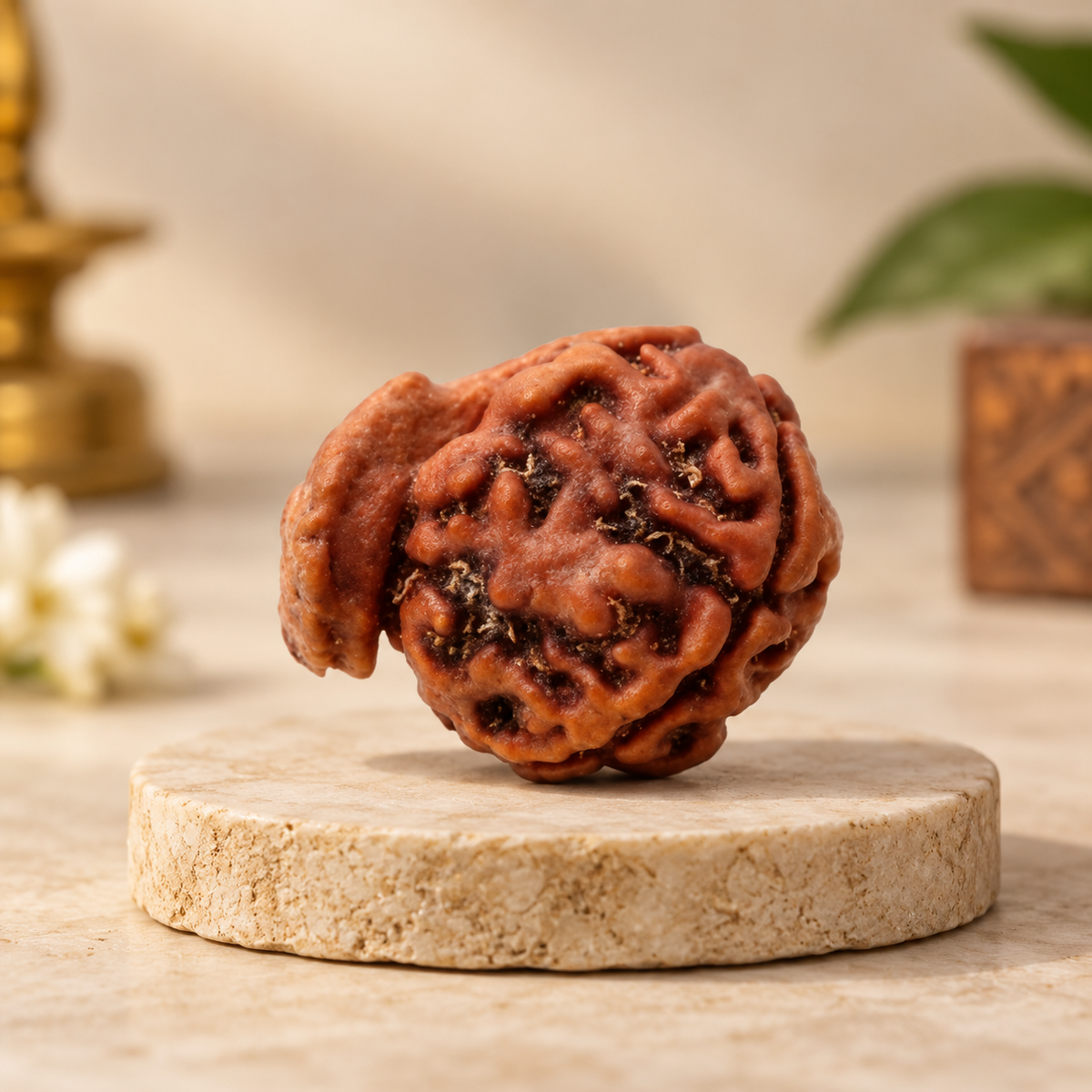 Original Ganesh Mukhi Rudraksha (Nepal Origin) – The Bead of Success & Obstacle Removal (Lab certified)