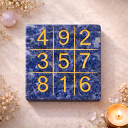 Sodalite - Lo Shu Grid