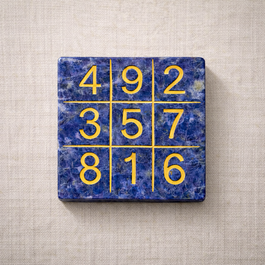 Sodalite - Lo Shu Grid