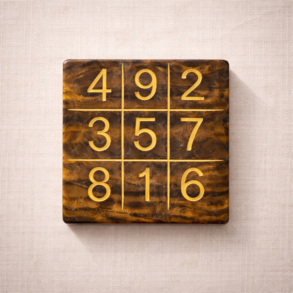 Tiger Eye - Lo Shu Grid