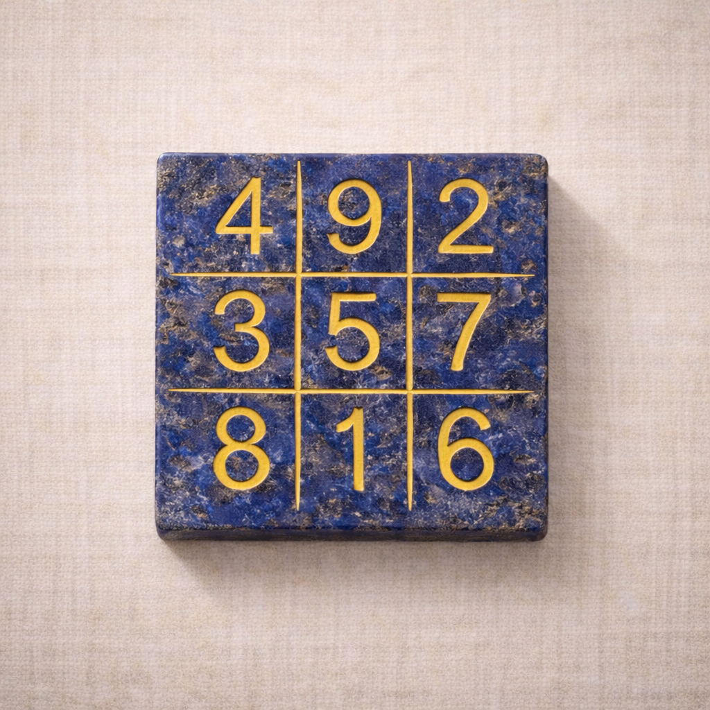 Lapis Lazuli - Lo Shu Grid