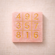 Rose Quartz - Lo Shu Grid