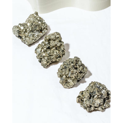 100% Natural Raw Peru Pyrite Cluster
