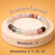 Chandra Graha (Moon) Bracelet | Mulank 2 - (Born on 2, 11, 20, 29)