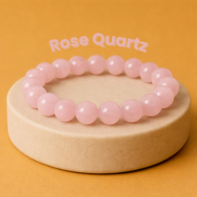 Original Rose Quartz Bracelet for Love Attraction & Relationships