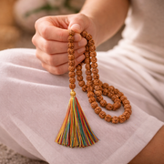 Original Rudraksha Japa Mala for Divine Protection (Indo origin)