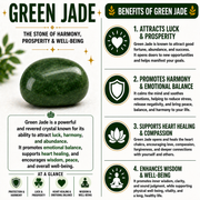 Green jade Zibu Coin