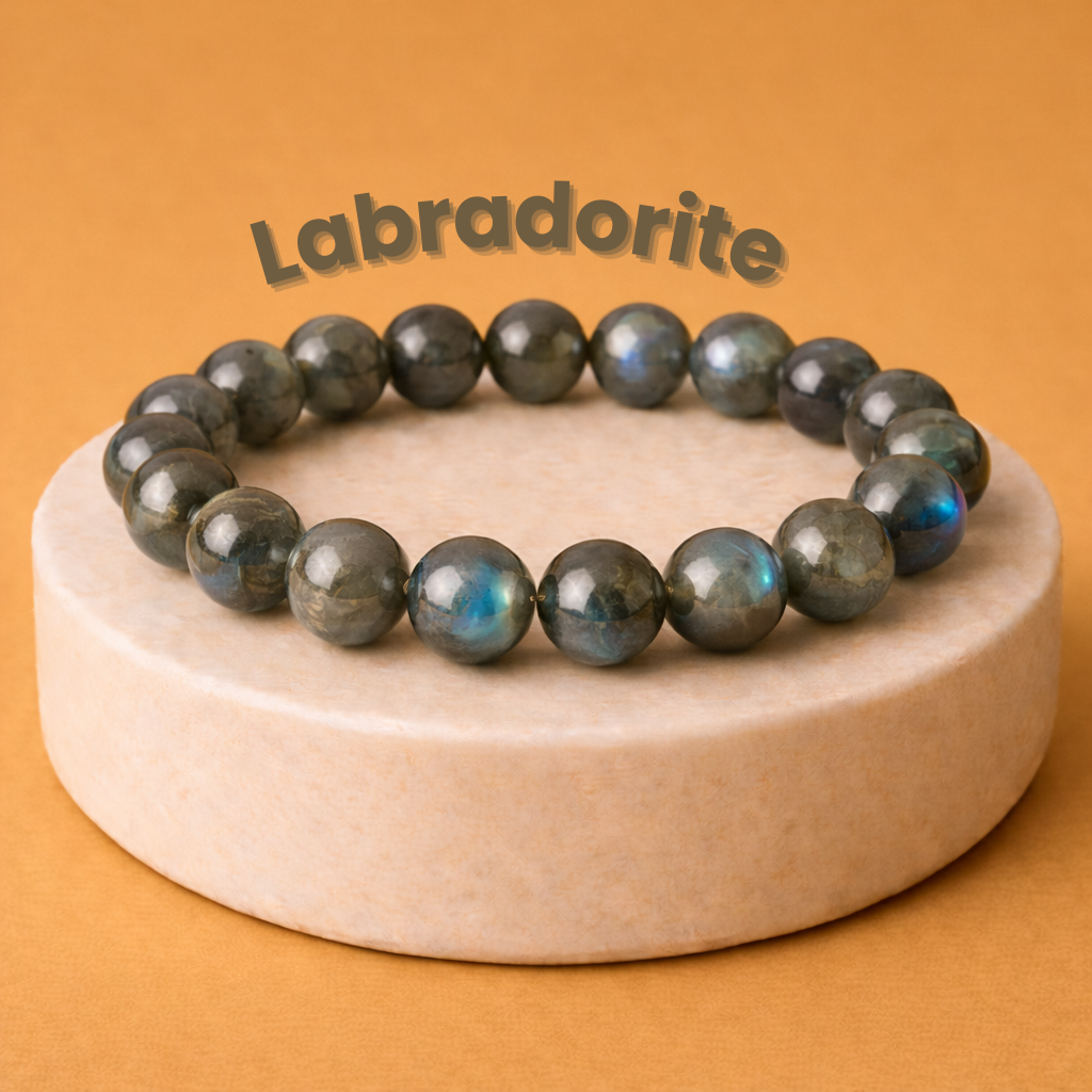 Labradorite Bracelet for Protection & Intuition