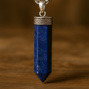 Lapis Lazuli Pencil Pendant