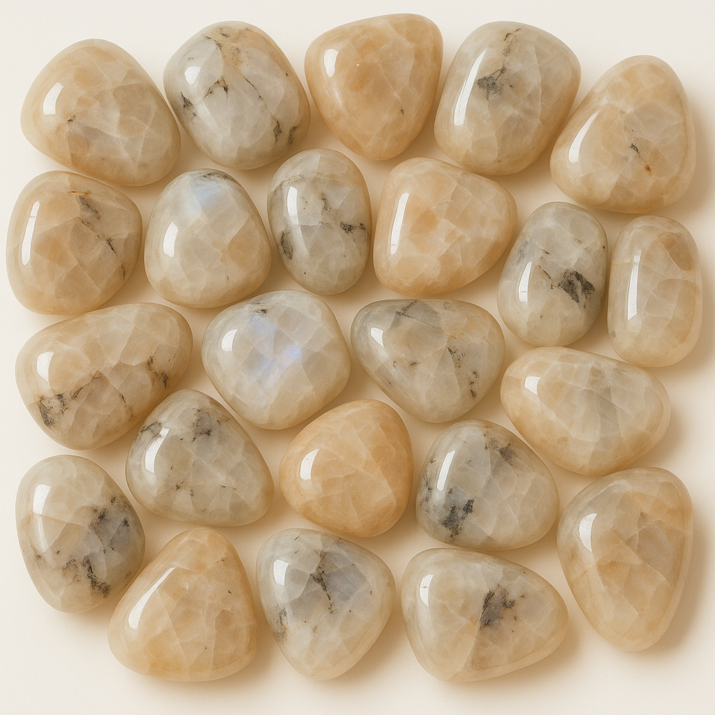 Moonstone Tumbles - Pack of 4