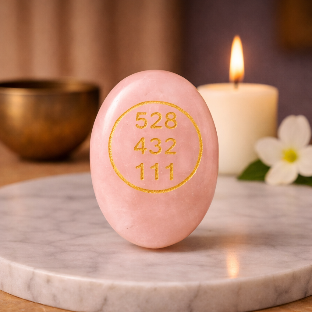 Rose Quartz Zibu Coin